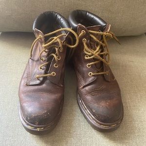 Brown Dr. Martens